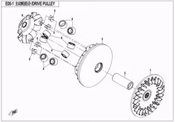 WEIGHT ROLLER CF MOTO 0800-051100-0001
