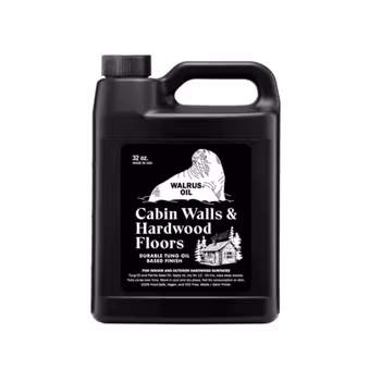 CABIN WALLS AND HARDWOOD FLOORS