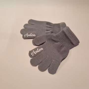 Fingervantar med namn 3-pack REA!!