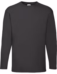 Långärmad t-shirt med eget ryggtryck