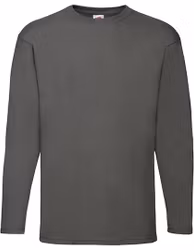 Långärmad t-shirt med eget ryggtryck