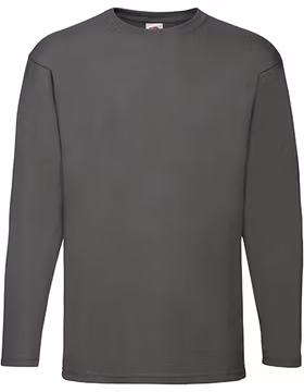Långärmad t-shirt med eget ryggtryck