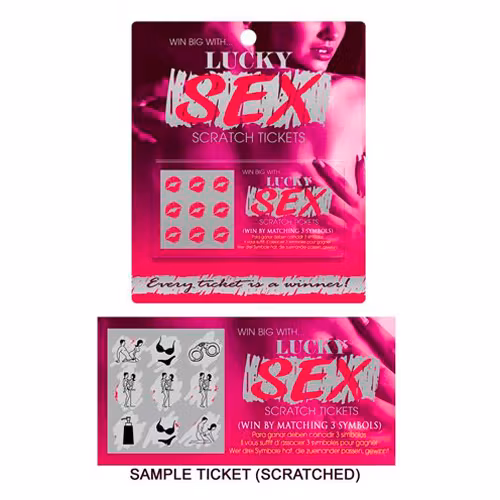 Lucky Sex Scratch Tickets