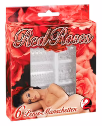 Red Roses Penis Sleeves