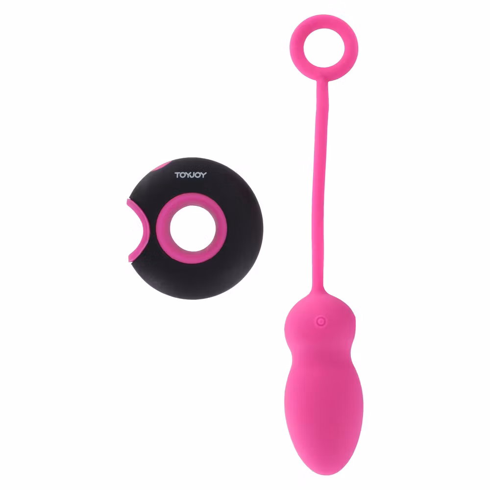 ToyJoy Caresse Embrace 1 Remote Control Egg Pink