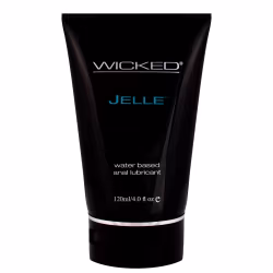 Wicked Jelle Water Based Anal Lubricant Unscented 120mls