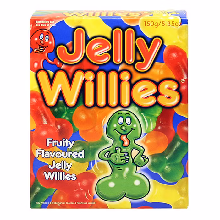 Fruit Flavoured Jelly Willies