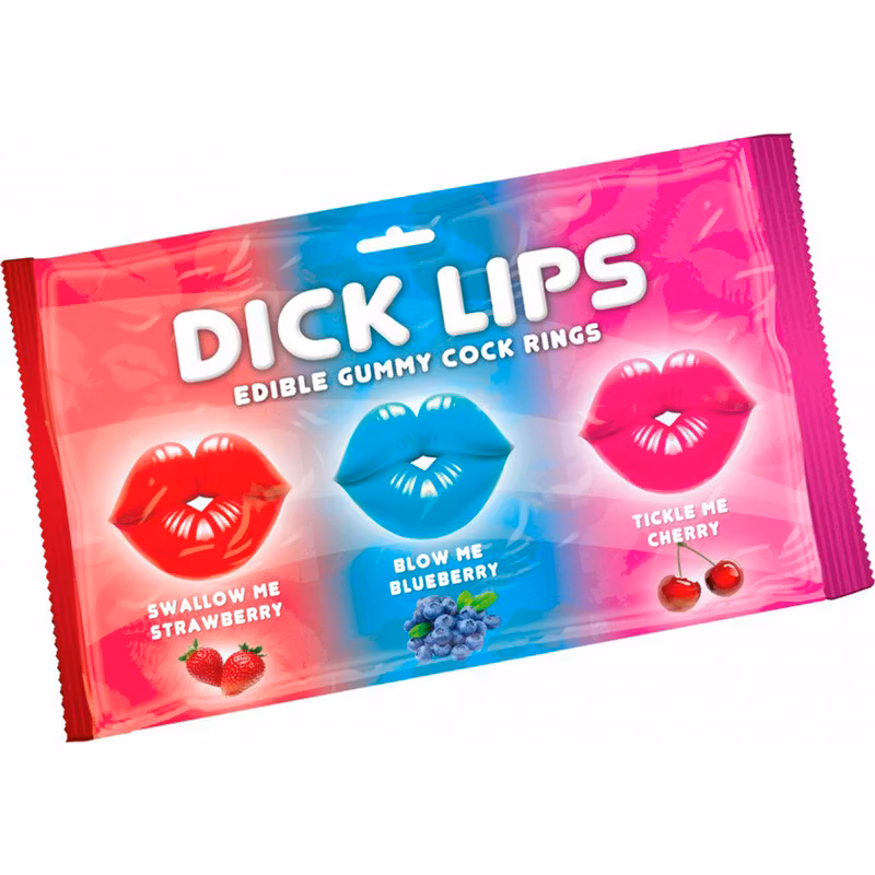 Dick Lips Edible Gummy Cock Rings
