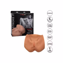 Stroke It Life Size Pussy Flesh Brown