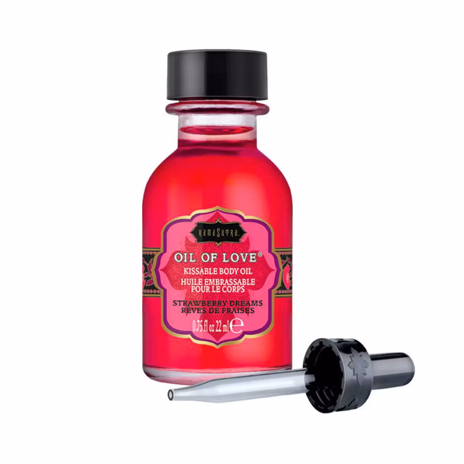 Kama Sutra Strawberry Dreams Oil Of Love Kissable Body Oil