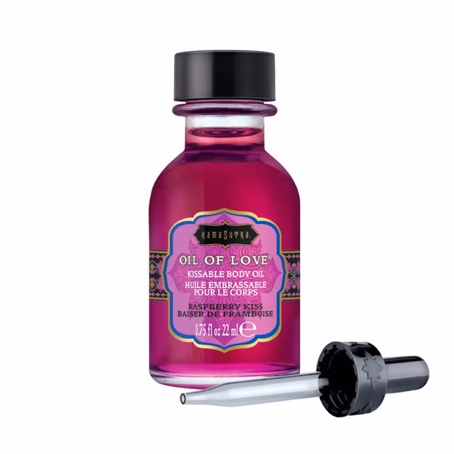 Kama Sutra Raspberry Kiss Oil Of Love Kissable Body Oil