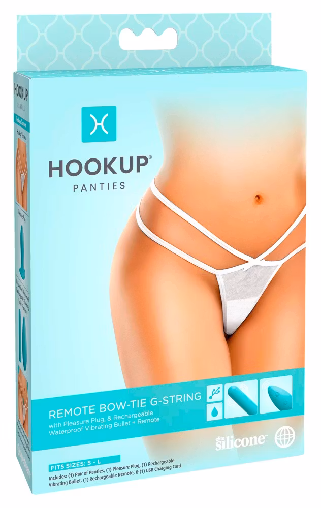 Remote Bow-Tie G-String