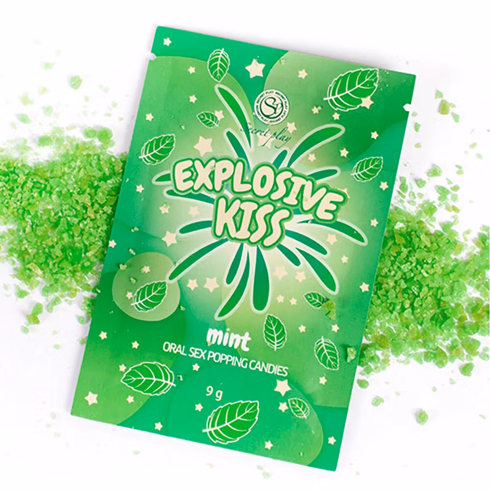 Explosive Kiss Mint Oral SEX Popping Candies 9g