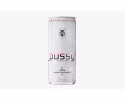 6 x PUSSY NATURLIG ENERGIDRIKK