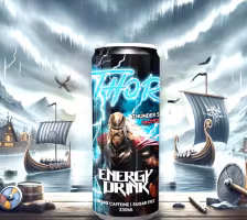 Thor Energy drink Raspberry 330 ml