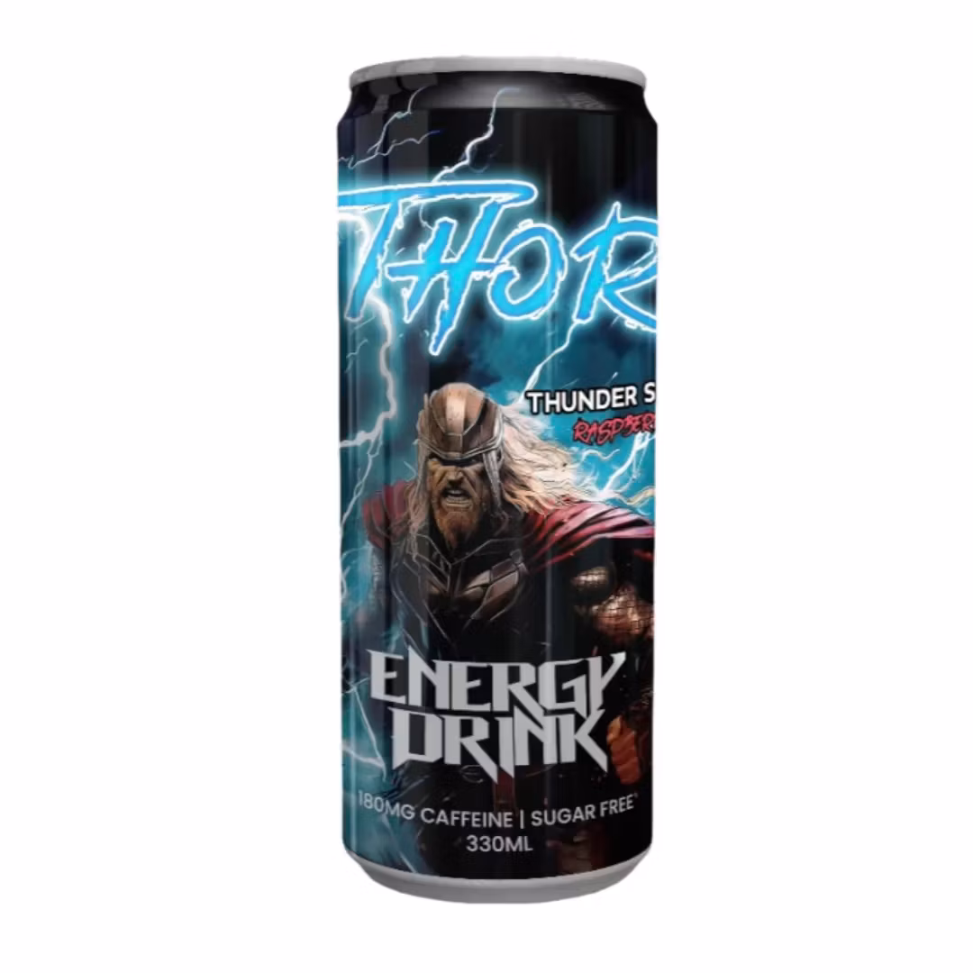Thor Energy drink Raspberry 330 ml