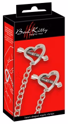 Heart shaped nipple clamps