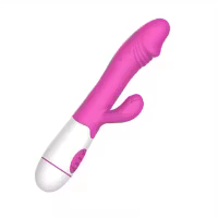 dobbel G-punkt silikonvibrator