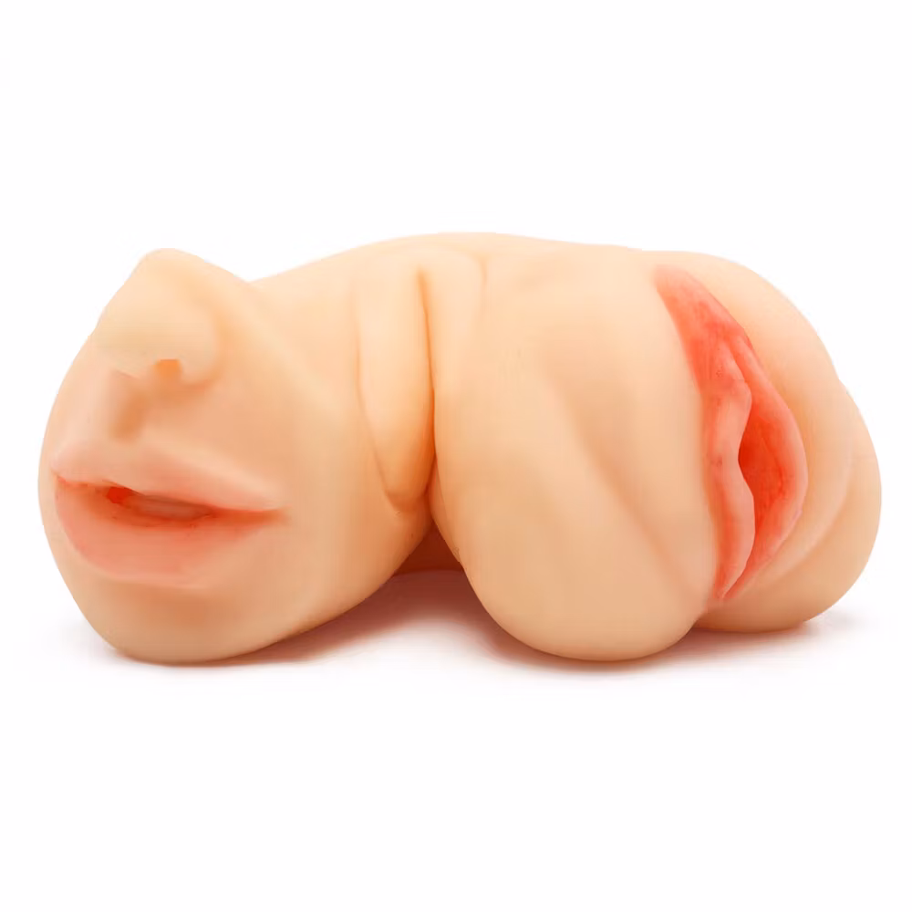 Bangers Tight Flip Pussy and Mouth Masturbator