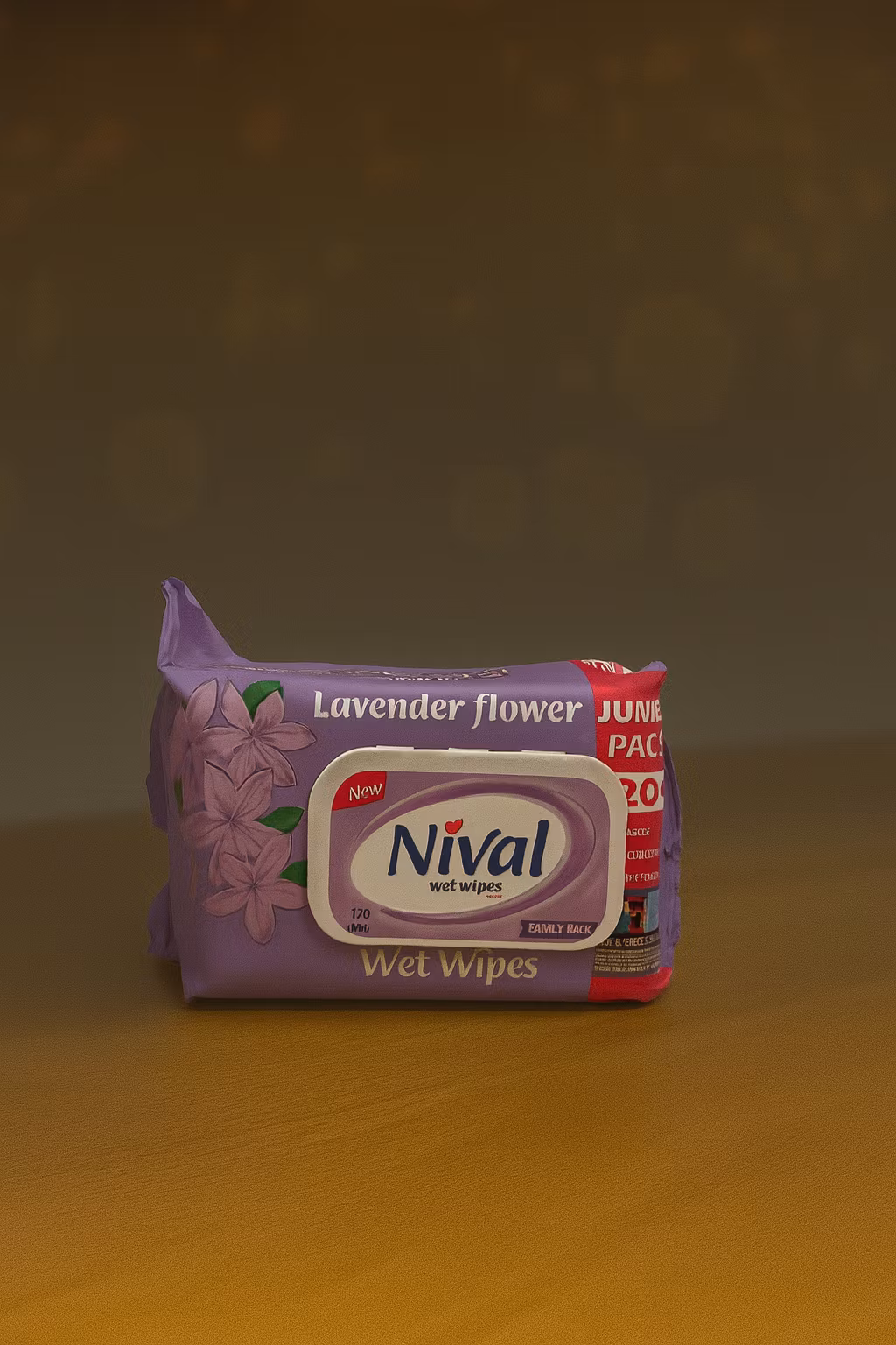 Nival مناديل مبللة برائحة اللافندر 💜