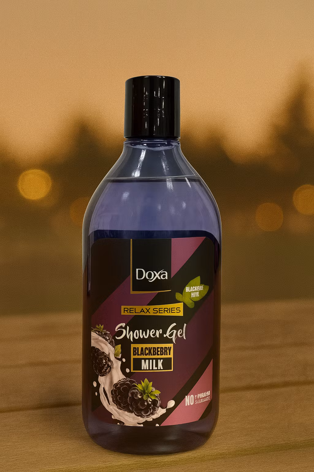Shower Gel Blackberry Milk جل استحمام غني بخلاصة التوت والحليب