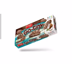 GO-TINY Cocoa biscuits with milk creme&coconut 120gr
