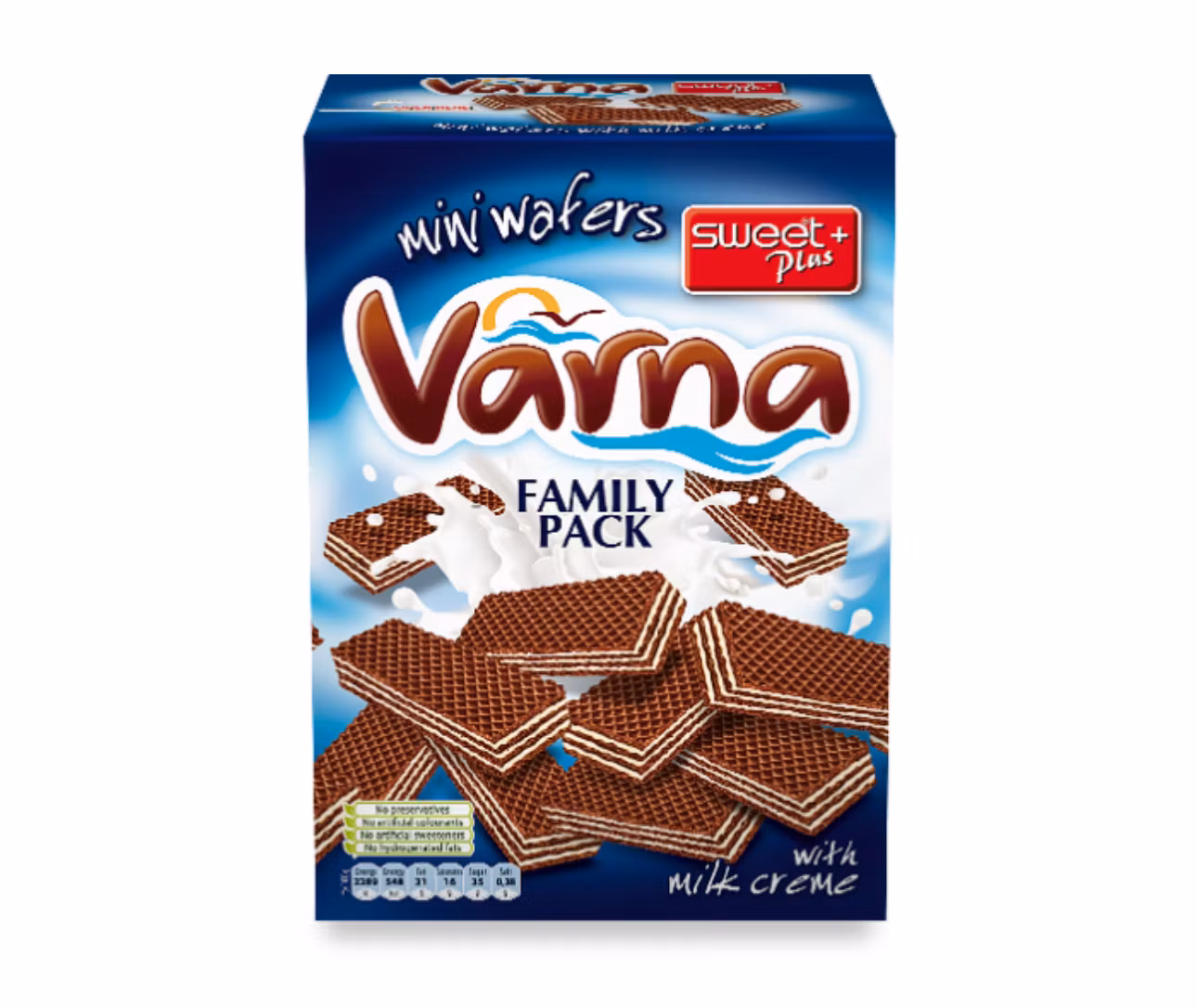 VARNA FAMILY PACK WITH MILK CREME 260gr