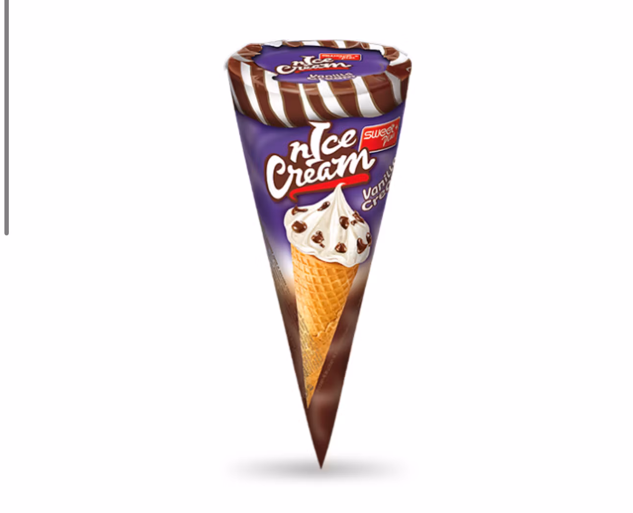nIce Cream WAFER CONE WITH VANILLA CREME 12stk