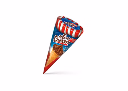 nIce Cream WAFER CONE WITH COCOA CREME 12stk