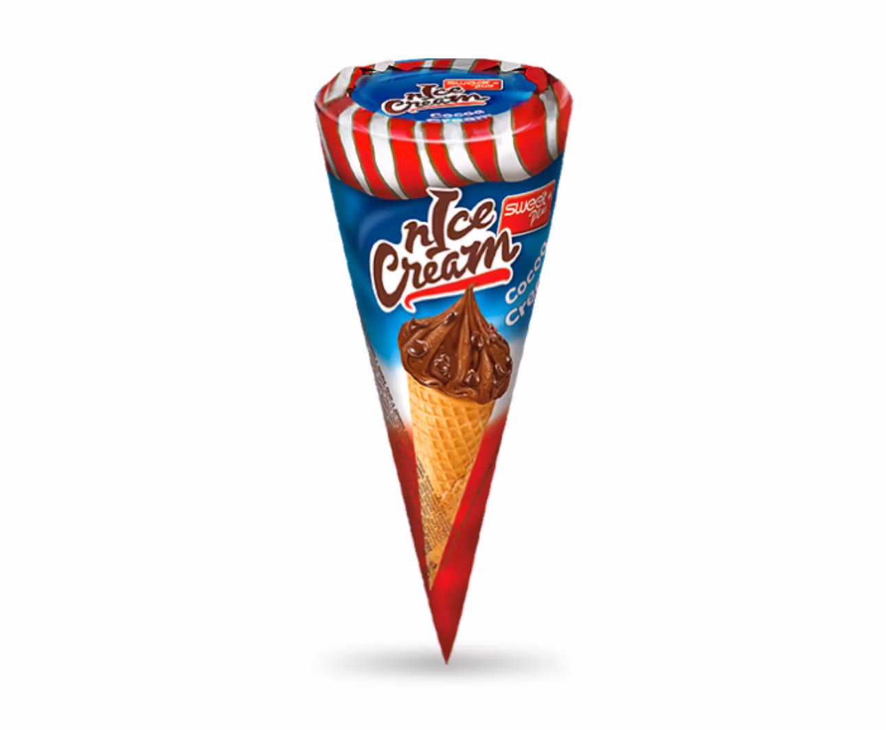 nIce Cream WAFER CONE WITH COCOA CREME 12stk