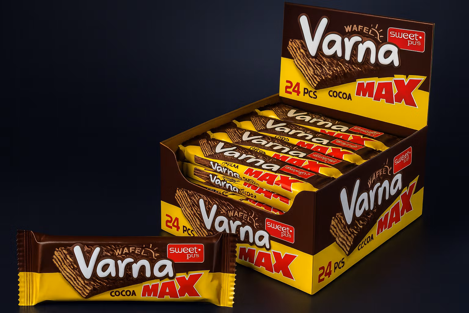 VARNA MAX WITH COCOA CREME 24stk