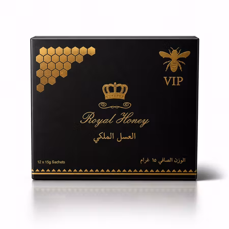 عسل ملكي للرجال 12 ظرف