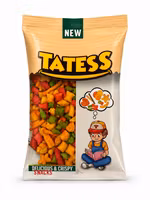 Tatess Corn Crispy 400gr