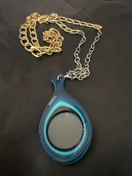 Halsband guld & silverfärgad  kedja 84cm