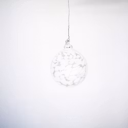 Glasklot - Vit