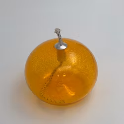 Oljelampa - Orange transparent