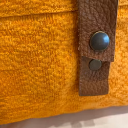 Orange kuddfodral