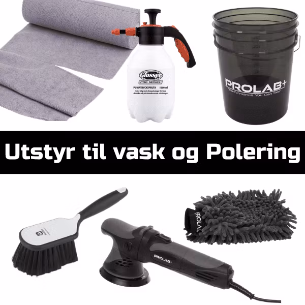 Utstyr til vask og Polering - Transportbutikken.no