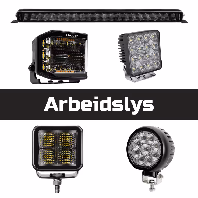 Arbeidslys - Transportbutikken.no