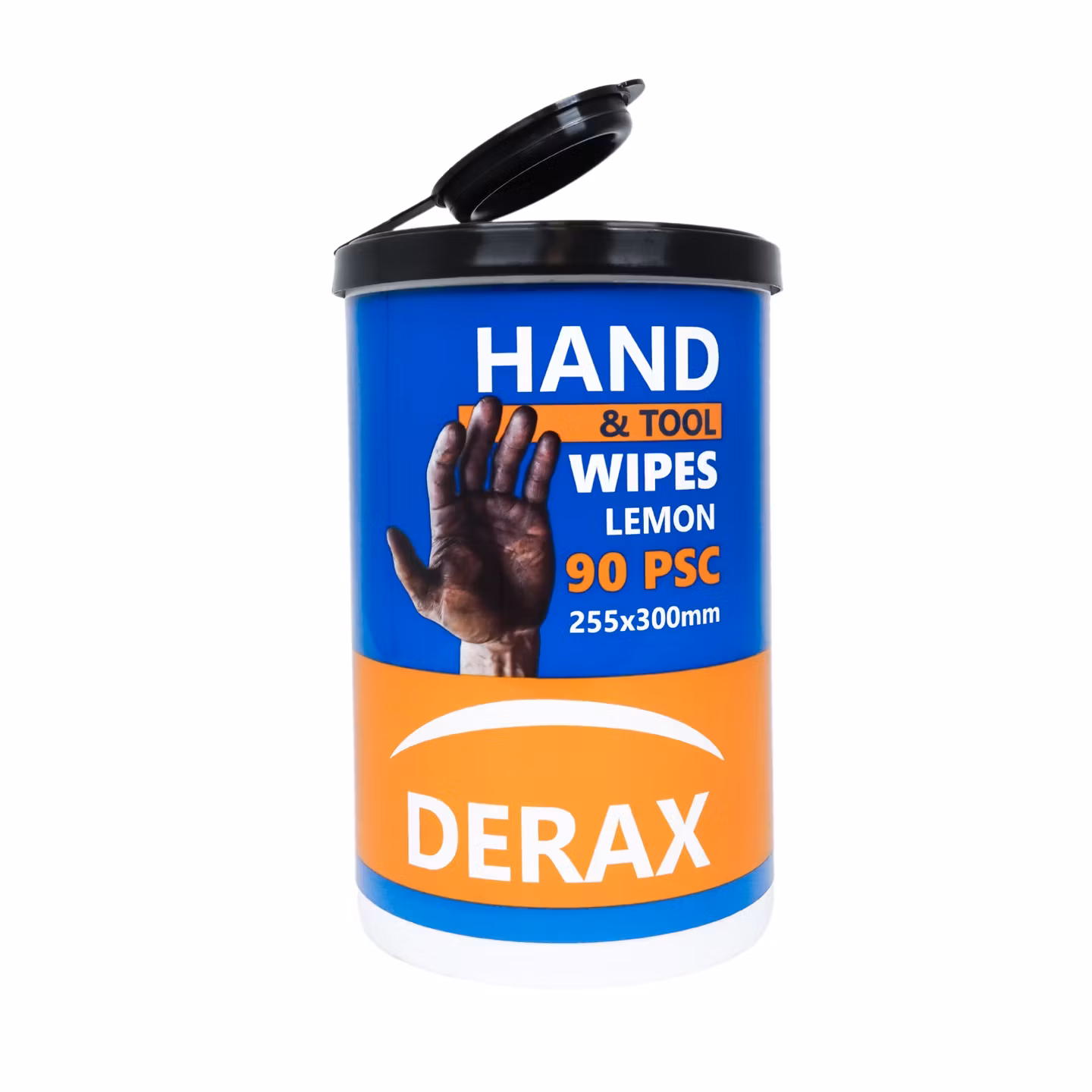 6stk Derax Hand and Tool wipes 90stk
