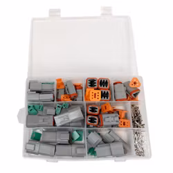 DT-kontaktsett i praktisk koffert. 30stk For DT-Tang