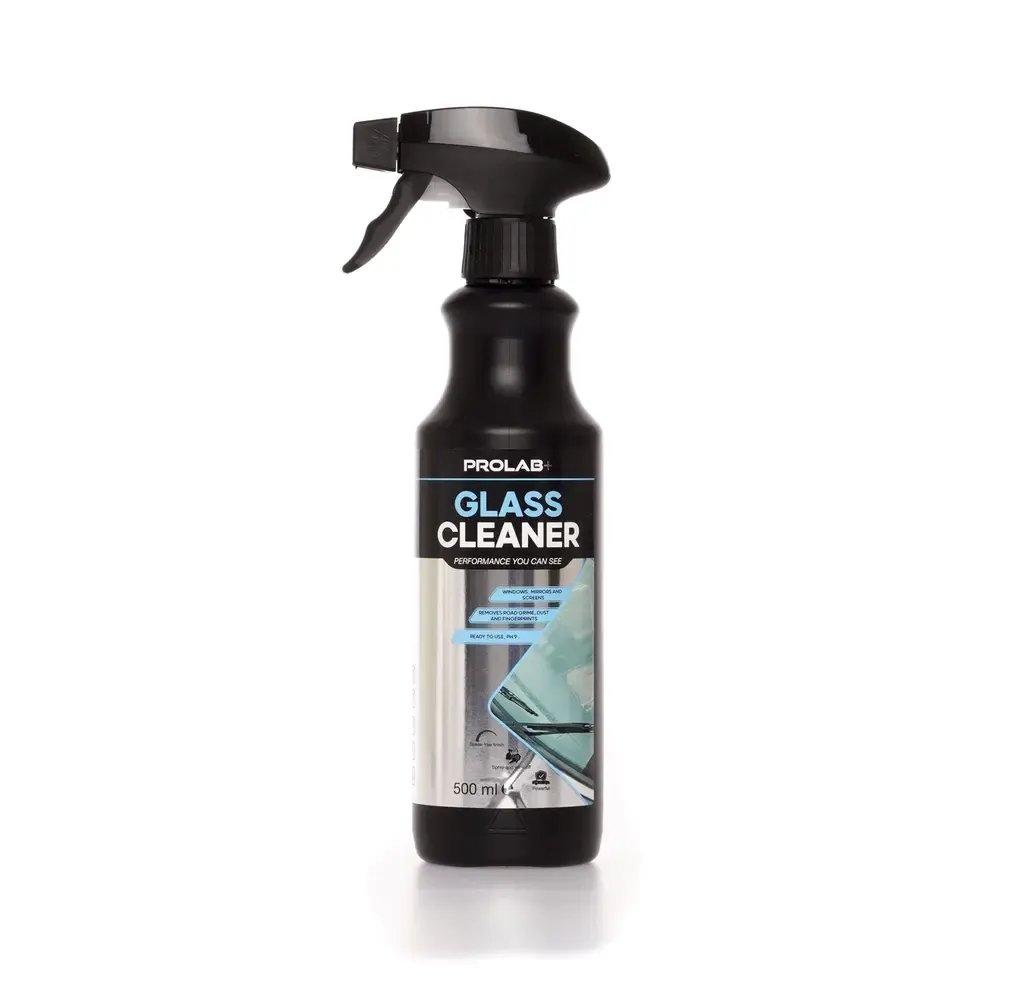 Prolab+ glassrens 500 ml i komplett vaskepakke