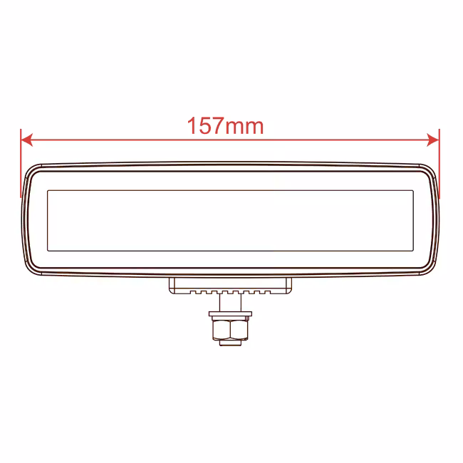 Lightstorm LED arbeidslys med varsellys 30w