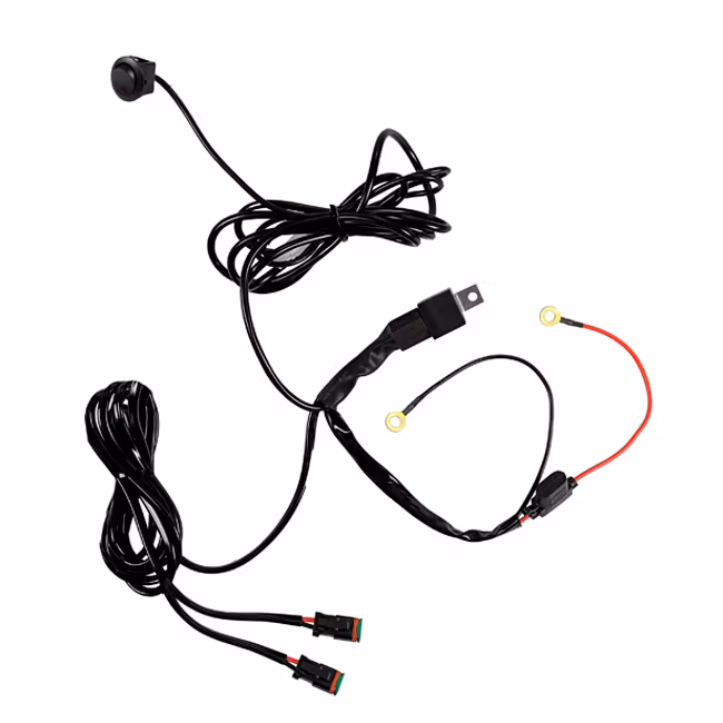 Koblingssett for ekstralys med DT-kontakt 3 meter, 12V