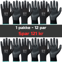 Monteringshansker med Polyuretanbelegg, Tynne - 100.0480