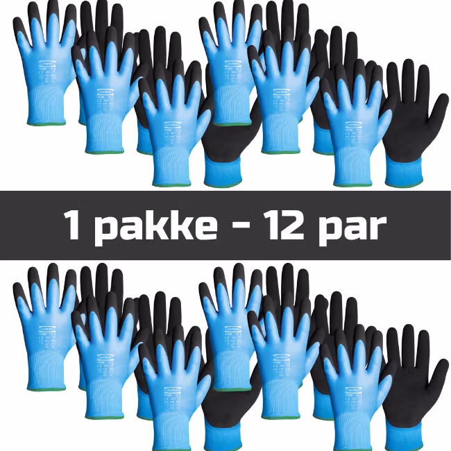 Monteringshansker, Vinterforet med dobbel lateksbelegg - 108.8080