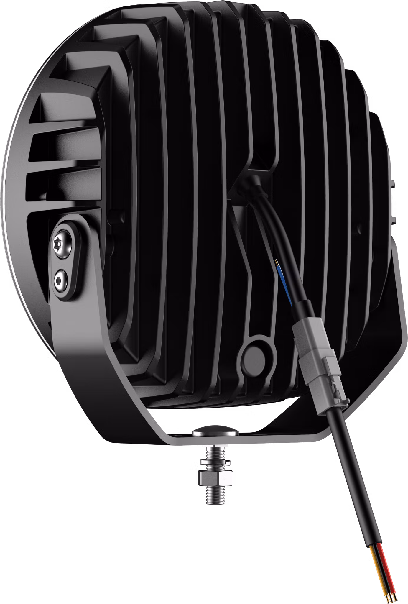 OZZ XR2 9" LED fjernlys Hvit/svart