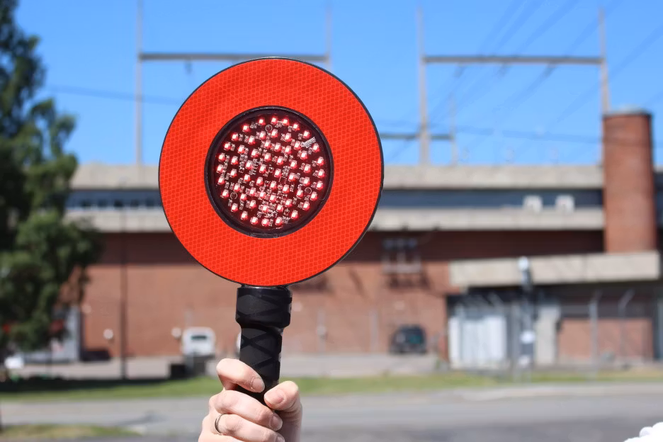 Stoppspak LED for trafikkdirigering - Godkjent