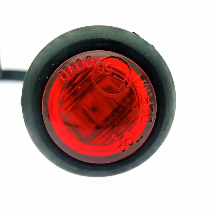 1LED E-godkjent Markeringslys universal runde 10-30volt, flere farger