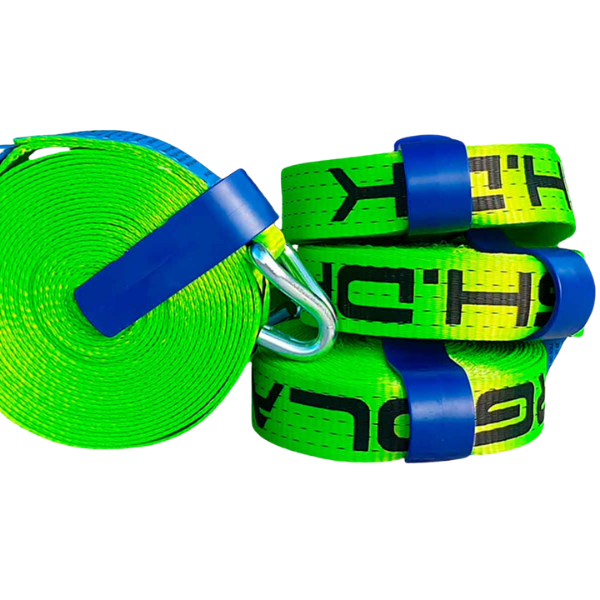 Stroppeclips for 50mm spennbånd. 8pk